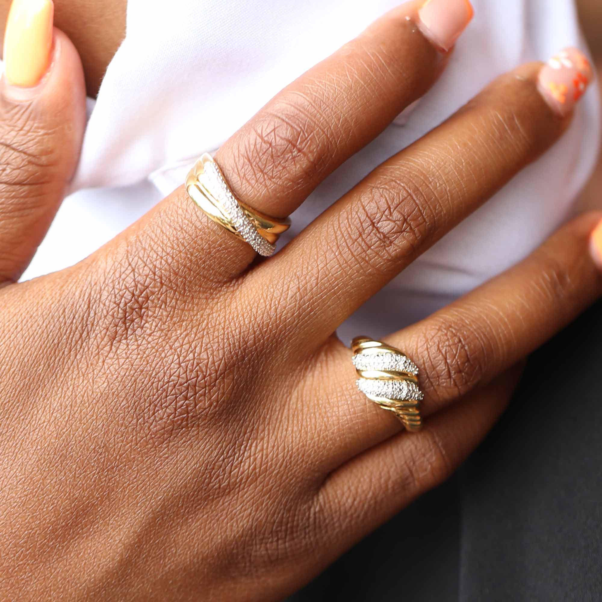 Swanson Twist Diamond Ring - Image 2