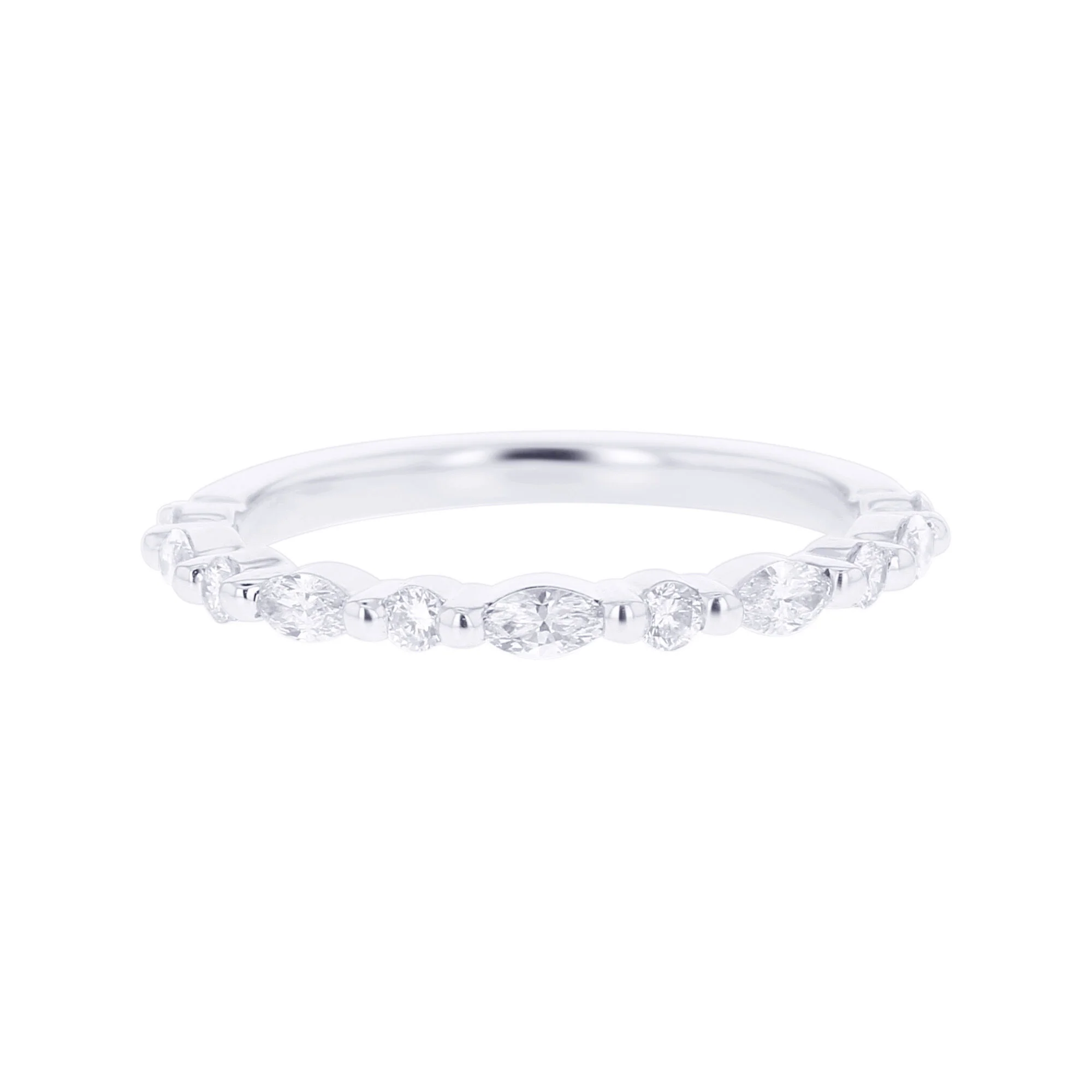 Thea Diamond Stackable Ring 2/5ctw - Image 4