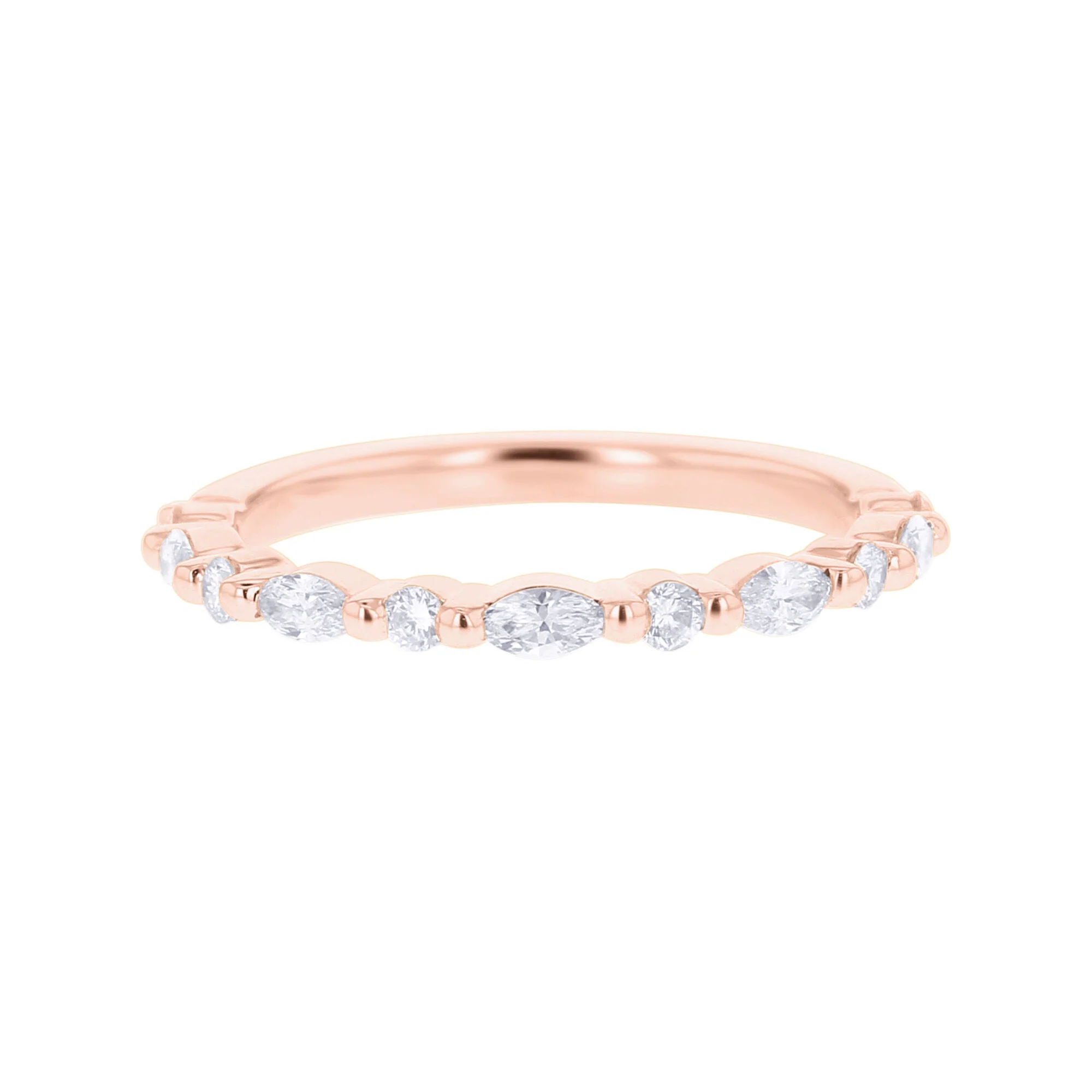 Thea Diamond Stackable Ring 2/5ctw - Image 5