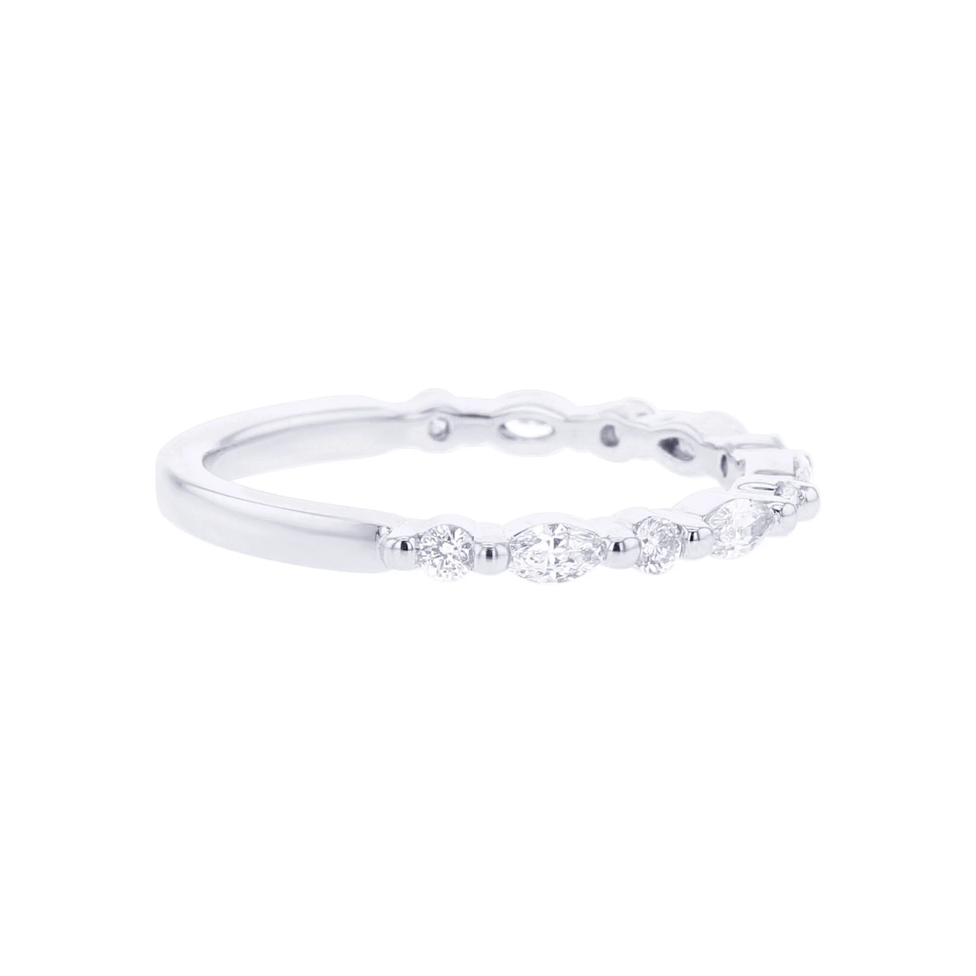 Thea Diamond Stackable Ring 2/5ctw - Image 7