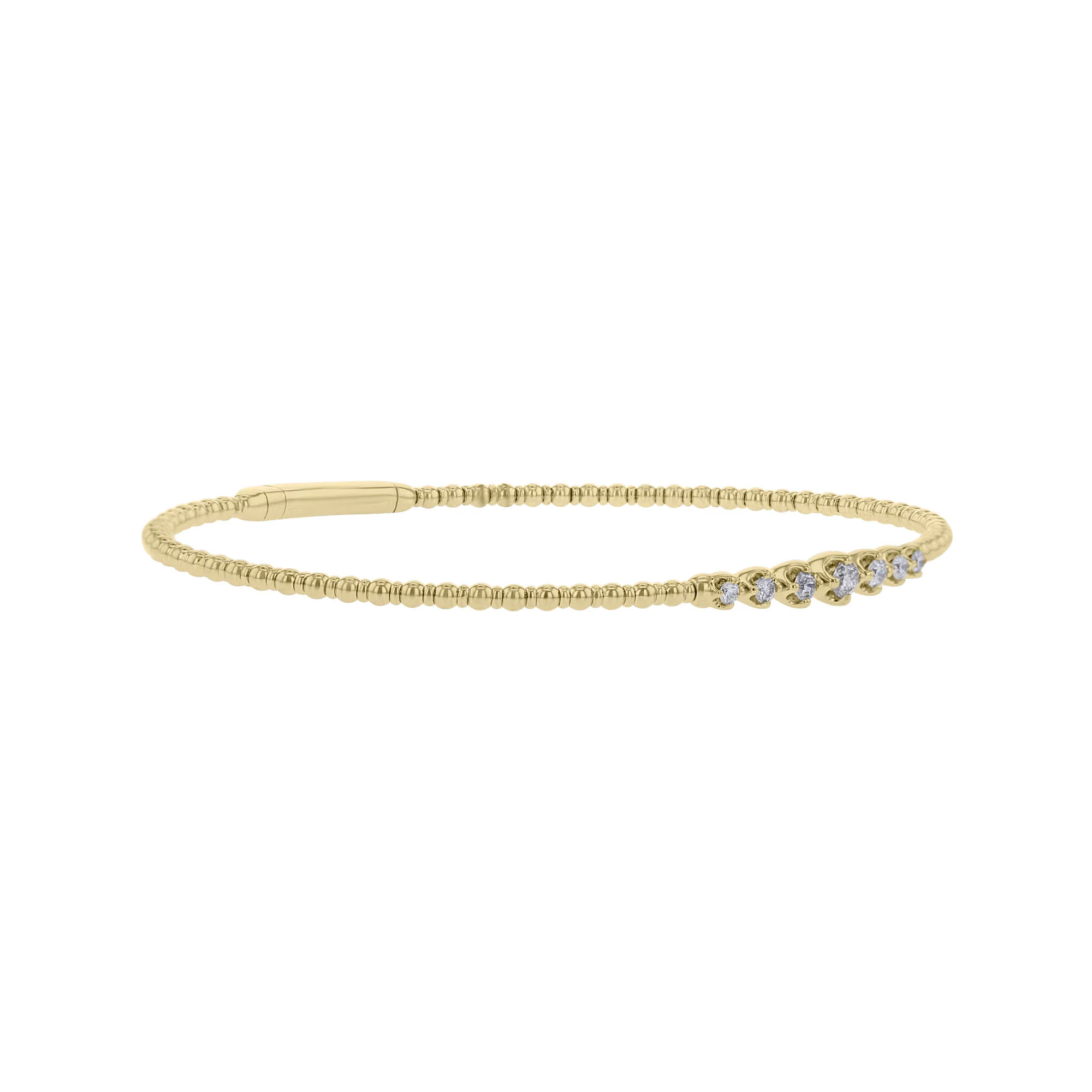 Titania Diamond Bangle Bracelet - Image 4