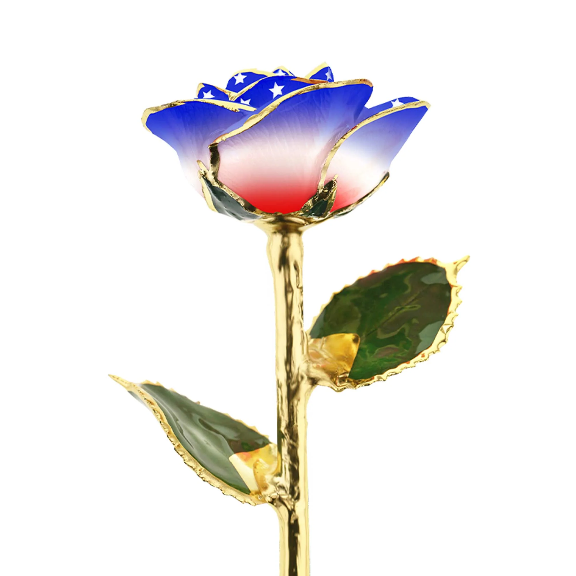 USA 24k Gold Dipped American Beauty Rose
