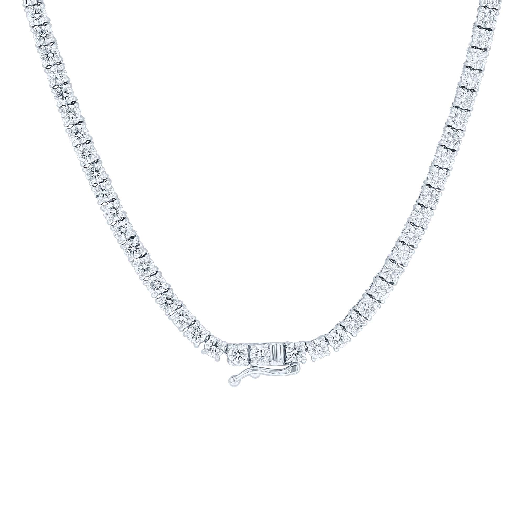 Venus Diamond Tennis Necklace- 11 5/8ct - Image 2
