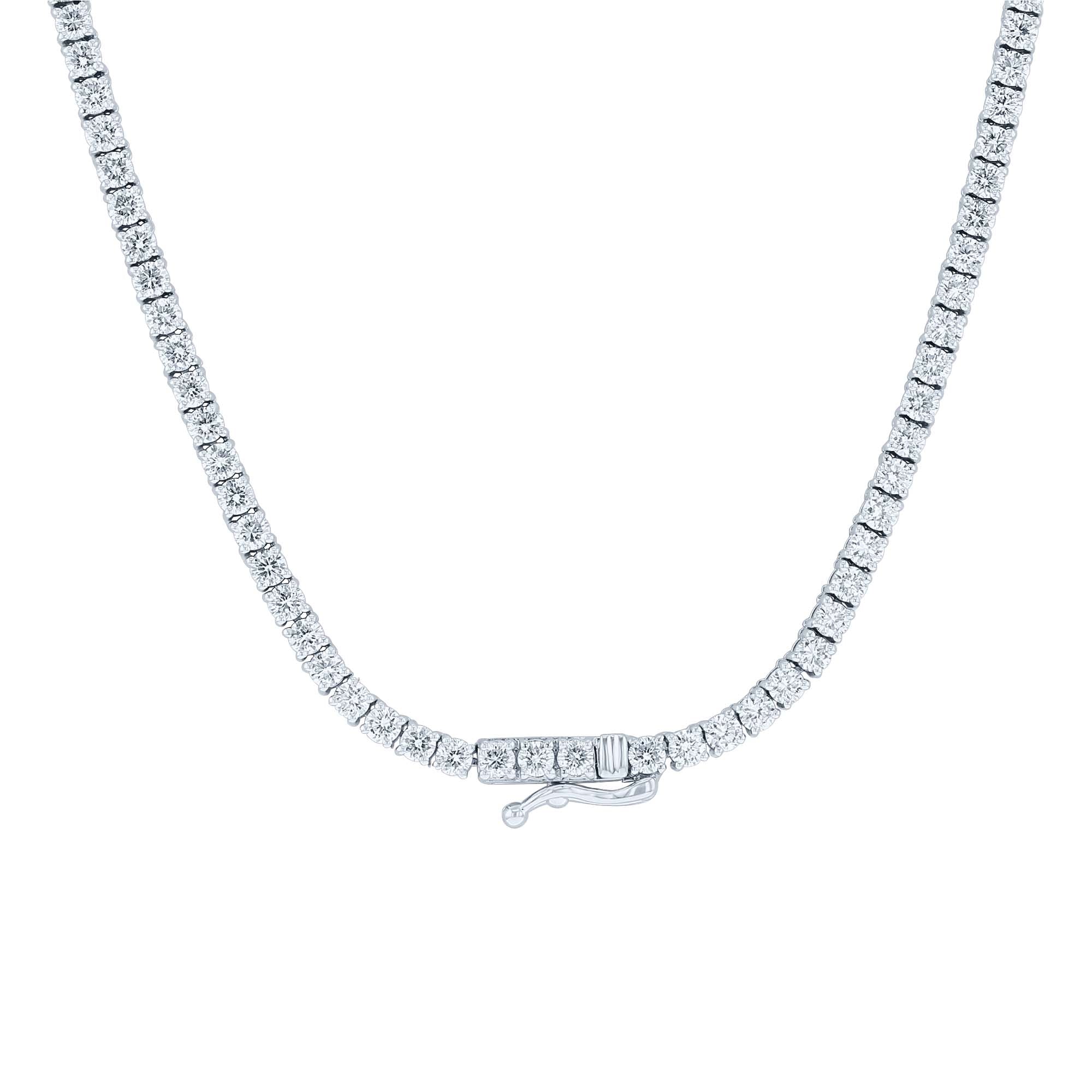 Venus Diamond Tennis Necklace- 8 1/2ct - Image 2