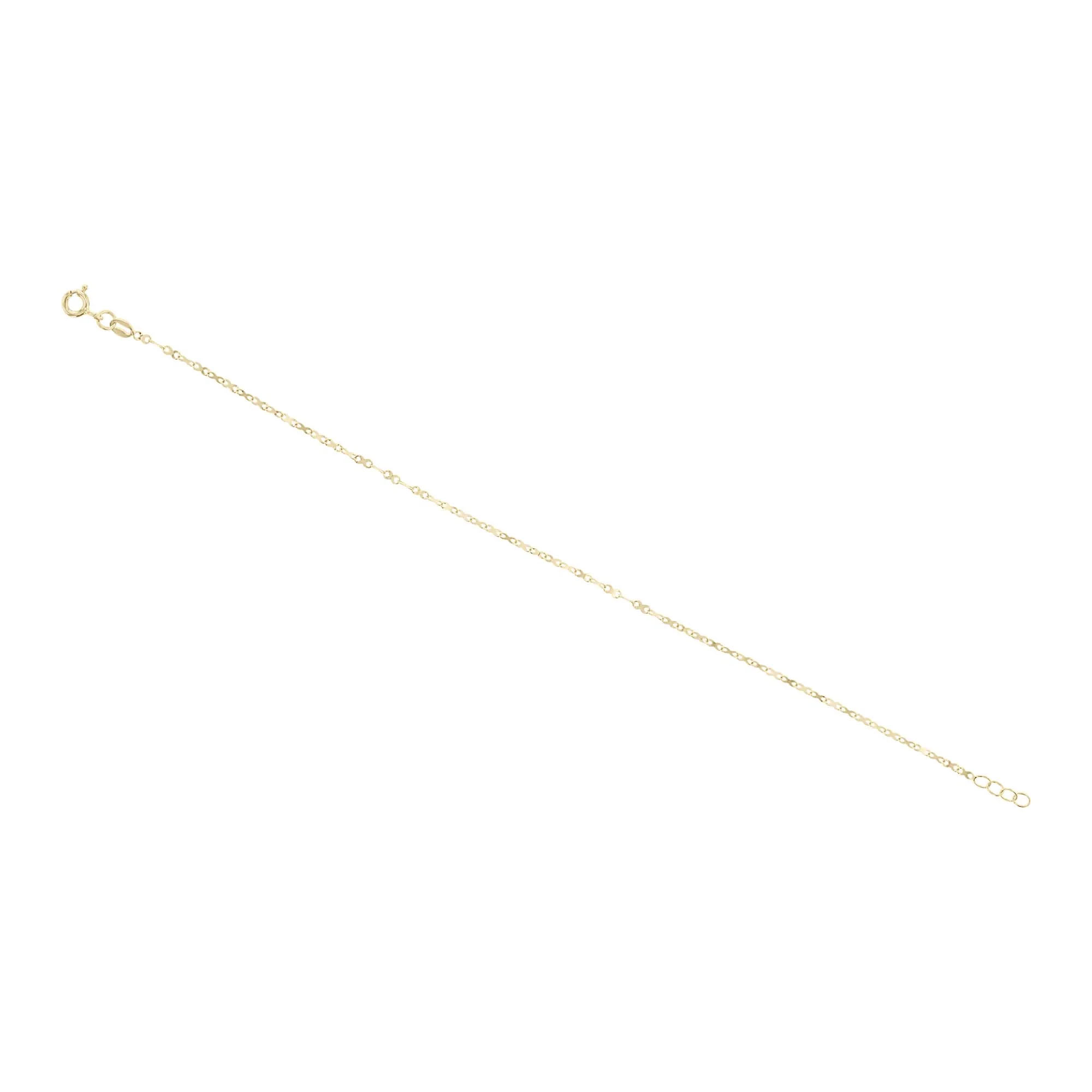Verona Gold "XO" Chain Bracelet - Image 2