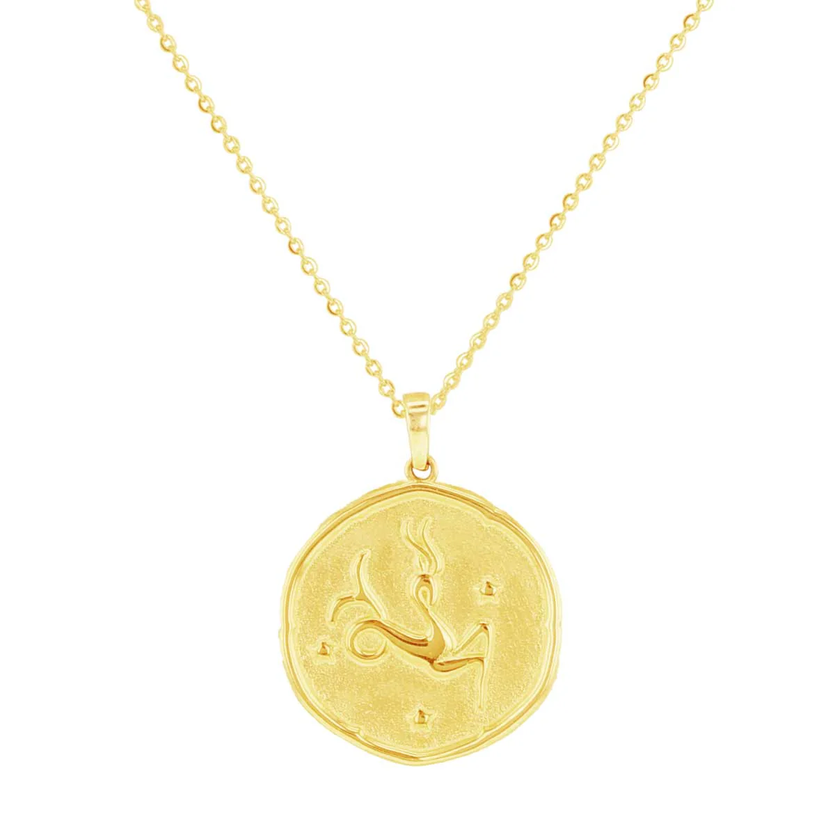 Written in the Stars Zodiac Gold Necklace - Image 25