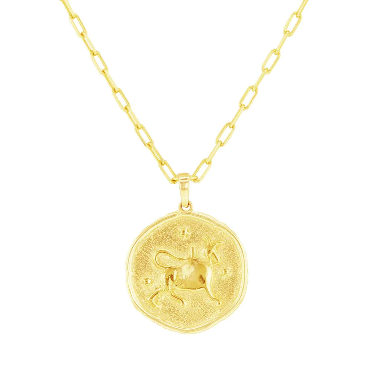 Written in the Stars Zodiac Gold Necklace - Image 6