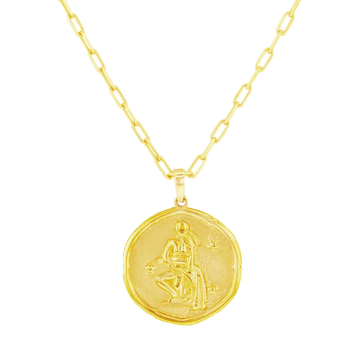 Written in the Stars Zodiac Gold Necklace - Image 8