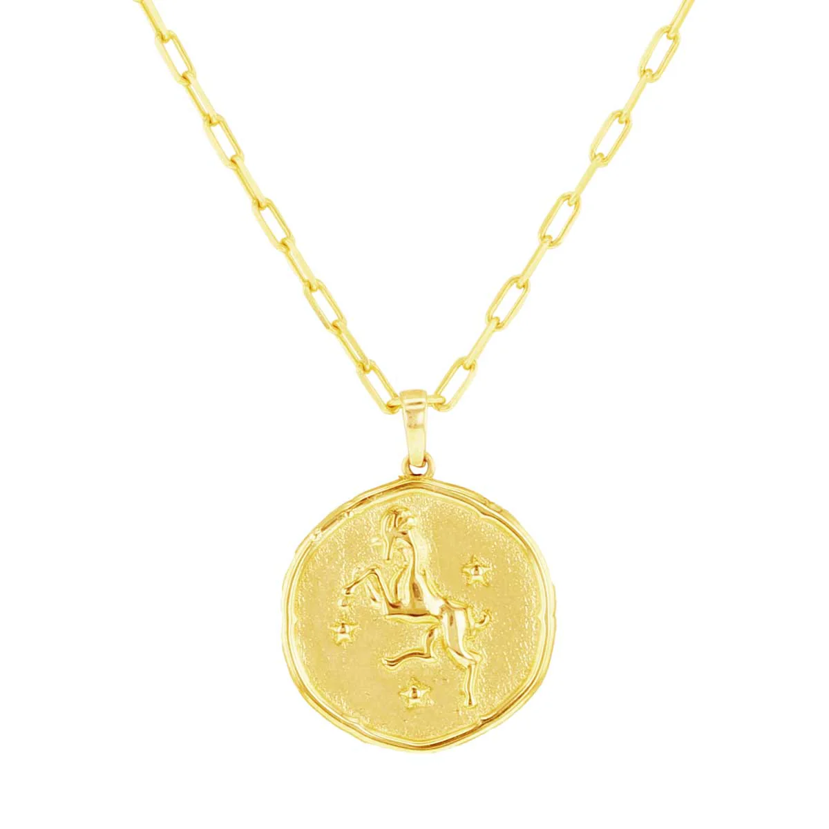 Written in the Stars Zodiac Gold Necklace - Image 9